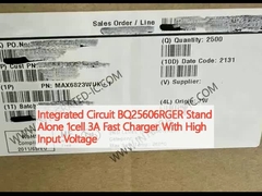 الدائرة المتكاملة BQ25606RGER موقف منفصل 1خلية شاحن سريع 3A مع فولتاج مدخل عالي