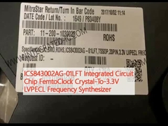 ICS843002AG-01LFT رقاقة الدوائر المتكاملة FemtoClock Crystal-To-3.3V LVPECL التردد المجمع
