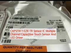CAP1214-1-EZK-TR جهاز استشعار IC متعدد القنوات جهاز استشعار لمسة سعة ومشغل LED