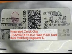 شريحة الدوائر المتكاملة TPS62407QDRCRQ1 ثابتة VOUT ثنائي بوك التبديل المنظم IC