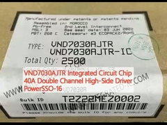 VND7030AJTR رقاقة الدوائر المتكاملة 40A قناة مزدوجة سائق الجانب العالي PowerSSO-16