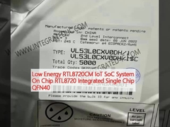 نظام SoC منخفض الطاقة RTL8720CM IoT على الشريحة RTL8720 متكاملة شريحة واحدة QFN40