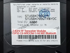 وحدات جهاز الإرسال والاستقبال بتردد 2.4 جيجا هرتز ESP32-C6-WROOM-1-H4 WiFi Bluetooth