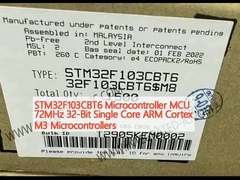 STM32F103CBT6 وحدة التحكم الدقيقة MCU 72MHz وحدة التحكم الدقيقة ARM Cortex M3