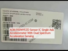 ADXL950WYEZD Sensor IC Accelerometer Single Axis مع استشعار تسارع الطيف المزدوج