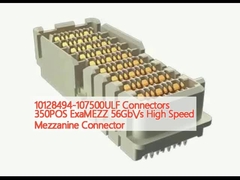 10128494-107500ULF الاتصالات 350POS ExaMEZZ 56Gb/s عجلة عالية من الاتصالات