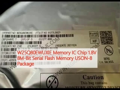 W25Q80EWUXIE ذاكرة IC رقاقة 1.8V 8M-بيت ذاكرة فلاش متسلسلة USON-8 حزمة