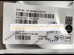 NRF52832-CIAA-G BT IC متعددة الاستخدامات BT 5.4 SoC WLCSP50 نظام بروتوكول متعدد على الشريحة