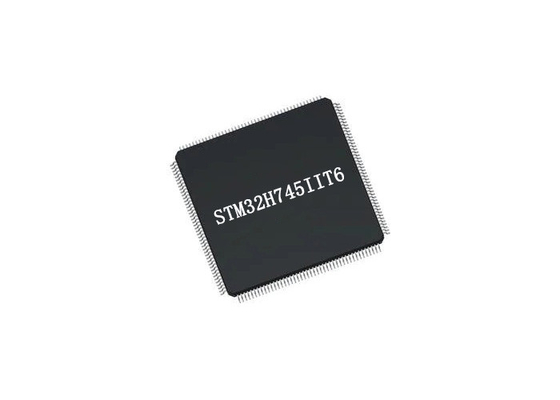 رقاقة الدائرة المتكاملة STM32H745IIT6 32Bit ثنائي النواة ARM Cortex-M4 متحكم دقيق IC