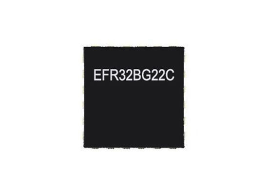 وحدة الاتصالات اللاسلكية EFR32BG22C224F512GN32-C 2Mbps 6dBm Low Power RF Transceiver IC