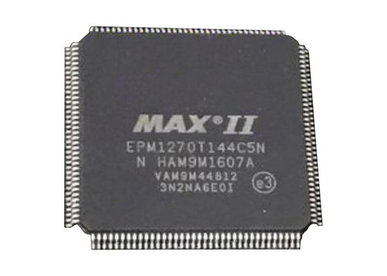 144TQFP رقاقة دارة متكاملة 5M1270ZT144C5N 6.2NS في نظام قابل للبرمجة
