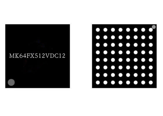 32 بت أحادي النواة MK64FX512VDC12 Arm M4 Core Based K64-120 MHz 256 KB متحكم دقيق