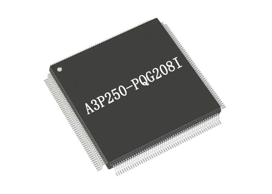 رقاقة الدائرة المتكاملة A3P250-PQG208I 208-BFQFP IC المنطق القابل للبرمجة