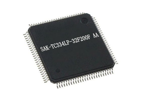 1 W رقاقة دارة متكاملة SAK-TC334LP-32F200F AA 32 بت ميكروكنترولر