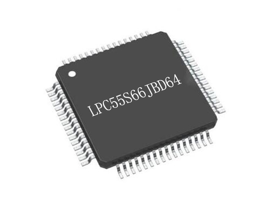 رقاقة الدائرة المتكاملة LPC55S66JBD64 متحكم دقيق أحادي النواة IC 150MHz 64TQFP