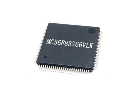 رقاقة الدوائر المتكاملة MC56F83766VLK 128 كيلو بايت ميكروكنترولر IC