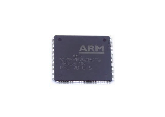 الأغراض العامة 16 بت MCU STM32H742BGT6 الموقتات متحكم دقيق IC 208-LQFP