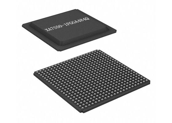 شريحة XA7S50-1FGGA484Q Spartan 7 FPGA مع حزمة 484BGA ودعم DDR لمعدلات بيانات عالية السرعة تصل إلى 800Mb / s
