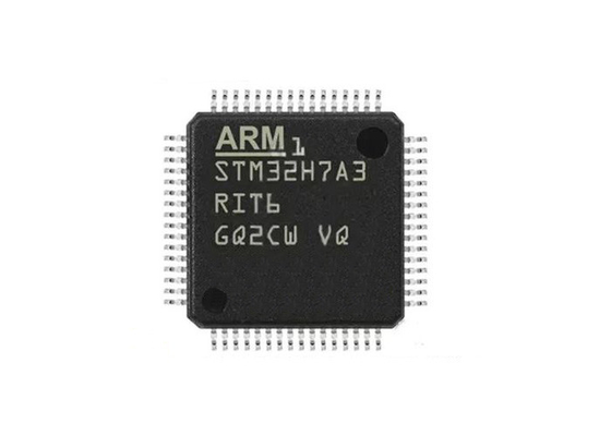 64-LQFP Surface Mount STM32H7A3RIT6 280 ميجا هرتز 2 ميجا بايت FLASH متحكم IC