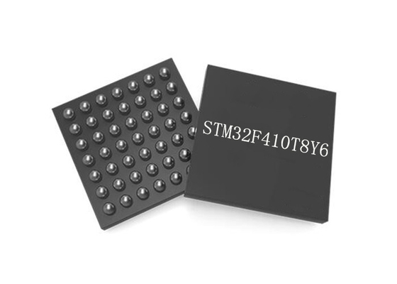 32Bit Singl Core STM32F410T8Y6 36WLCSP رقاقة متحكم 100MHz عالية الأداء
