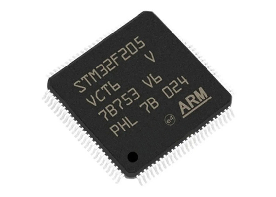 STM32F205VCT6 أحادي النواة 120 ميجا هرتز 256 كيلو بايت ARM Cortex-M3 متحكم دقيق IC