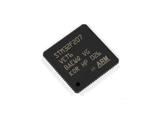 STM32F207VET6 Surface Mount 100-LQFP Package 120MHz 512KB متحكم IC