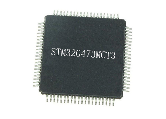 متحكم MCU STM32G473MCT3 FLASH 80-LQFP 32 بت متحكم IC
