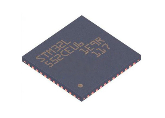 48-UFQFPN متحكم MCU STM32L552CEU6 512 كيلو بايت فلاش متحكم رقاقة