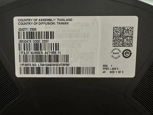 شريحة الدوائر المتكاملة LT8610ABEMSE 3.5A مكافئ التبديل المنظم IC MSOP16