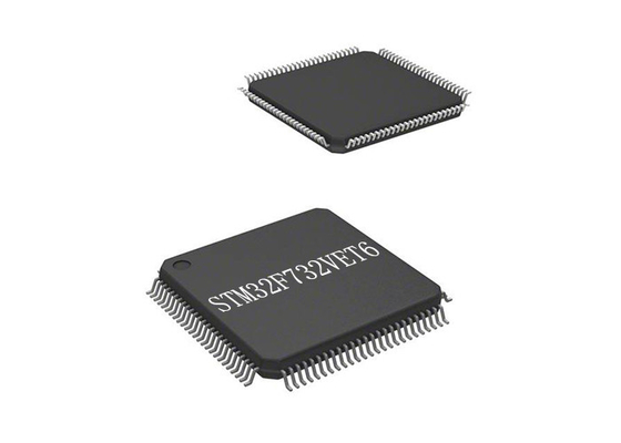 متحكم MCU STM32F732VET6 32Bit أحادي النواة LQFP100 رقاقة متحكم
