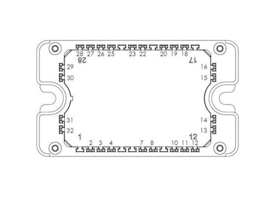 وحدات IGBT للسيارات MSCSM70VM19C3AG Mosfet Array Cha هيكل جبل الترانزستورات