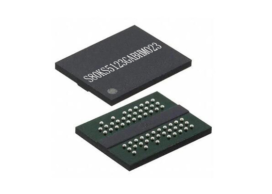 S80KS5123GABHM023 رقاقة دارة متكاملة 24-FBGA 200 ميجا هرتز رقائق ذاكرة 512 ميجا بايت