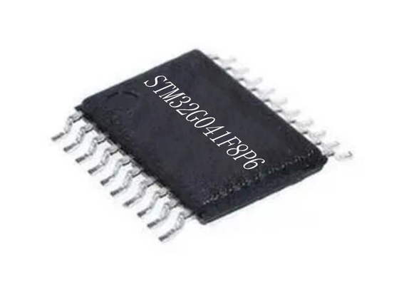 20 TSSOP متحكم MCU STM32G041F8P6 64 ميجا هرتز 64 كيلو بايت فلاش