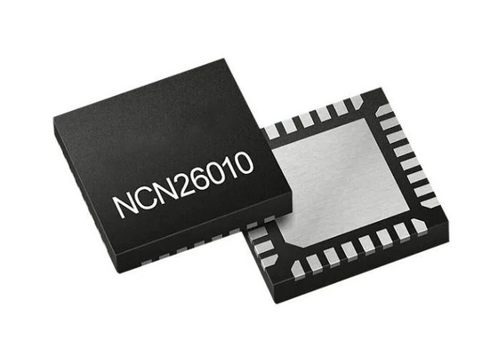 حزمة 32-VFQFN NCN26010XMNTXG 10 ميجا بايت / ثانية وحدة تحكم إيثرنت صناعية IC