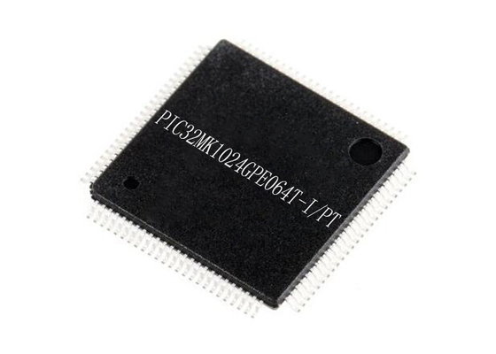 الغرض العام PIC32MK1024GPE064T-I / PT متحكم MCU 64-TQFP أحادي النواة