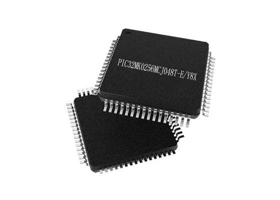 متحكم MCU PIC32MK0256MCJ048T-E / Y8X أحادي النواة 48-TQFP متحكم IC