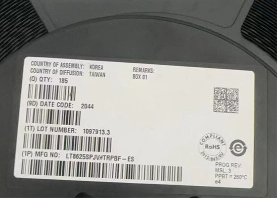 LT8625SPJV رقائق IC 18V 8A Step-Down Silent Switcher 3 مع إشارة الضوضاء المنخفضة