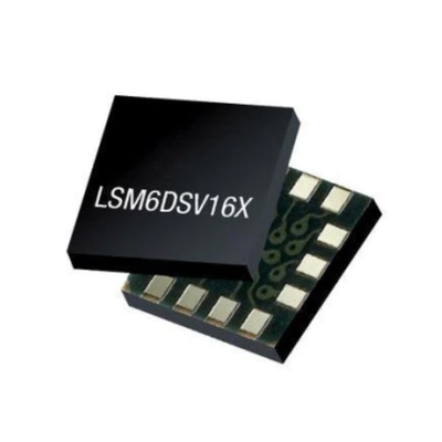 جهاز استشعار IC LSM6DSV16XTR وحدة قياس جدرانية ذات 6 محاور مع اندماج جهاز استشعار مضمن