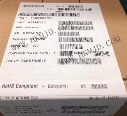 مجموعة بوابات قابلة للبرمجة في الميدان EP4CE15F17I7N FBGA-256 963LAB Cyclone IV E FPGA الدوائر المتكاملة 200MHz