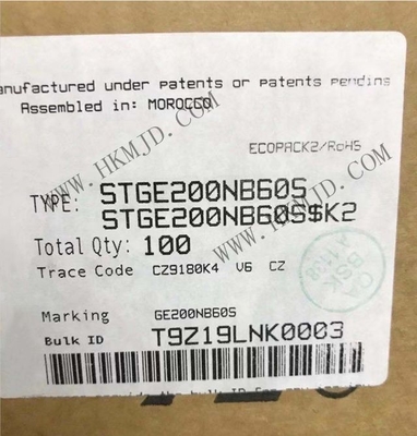 وحدات IGBT للسيارات STGE200NB60S وحدة IGBT واحدة 600V 200A وحدة الدفاع