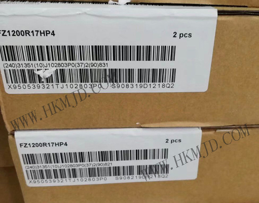 وحدات IGBT للسيارات FZ1200R17HP4 1.7kV وحدات IGBT واحدة 1200A 7.8kW IGBT4 - P4