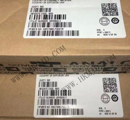 وحدة الاتصالات اللاسلكية HMC7992LP3DETR 6 GHz 50Ohm RF Switch IC 16-LFCSP