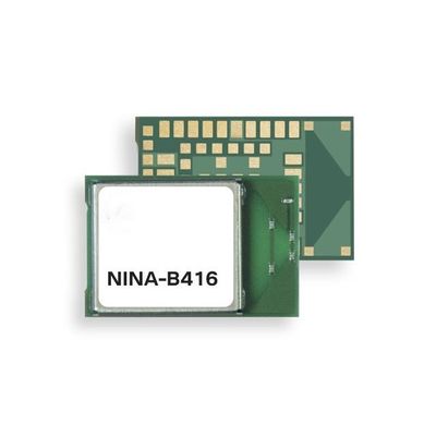 وحدة الاتصالات اللاسلكية NINA-B416-00B 4.6mA 2.4GHz وحدة الإرسال 2Mbps
