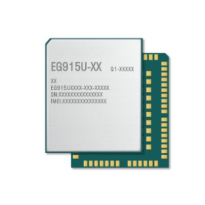 وحدة الاتصالات اللاسلكية EG915ULAAB-N05-SNNSA وحدة جهاز الاستقبال الخلوي 3.3V إلى 4.3V