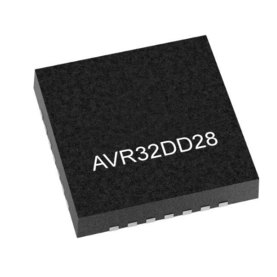 وحدة التحكم الدقيقة (MCU) AVR32DD28-E/STX 32KB فلاش 8KB ذاكرة الوصول العشوائي
