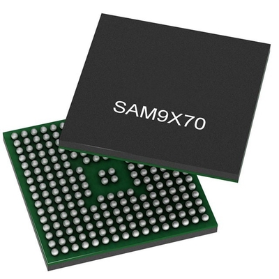 وحدة التحكم الدقيقة MCU SAM9X72T-I/4PB حتى 800MHz 32Bit المعالجات الدقيقة IC BGA240