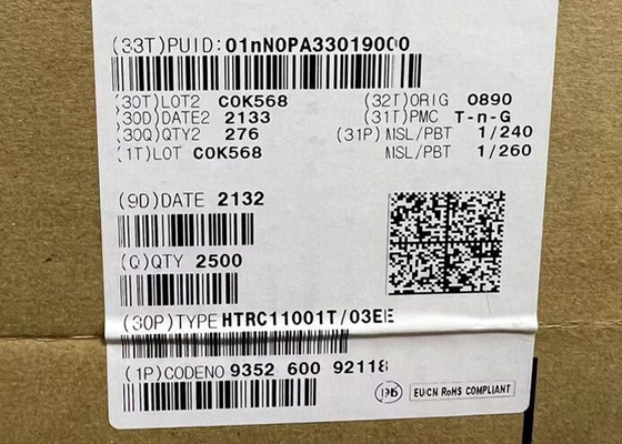 رقاقة الدوائر المتكاملة HTRC11001T HITAG Reader Chip 125kHz RFID Reader IC 14-SOIC
