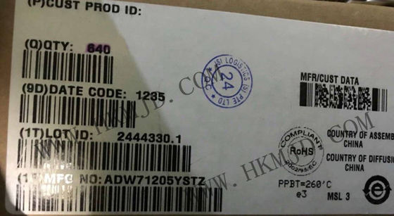 رقاقة الدوائر المتكاملة ADW71205YSTZ RDC 12 بت مع مذبذب مرجعي