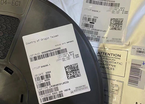 وحدة التحكم الدقيقة (MCU) LPC804M101JHI33 وحدة التحكم الدقيقة ذات النواة الواحدة 32 بت 15MHz