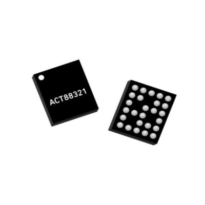 شريحة الدوائر المتكاملة ACT88321VU104-T PMIC المتقدمة مع مفاتيح تجاوز الحمل